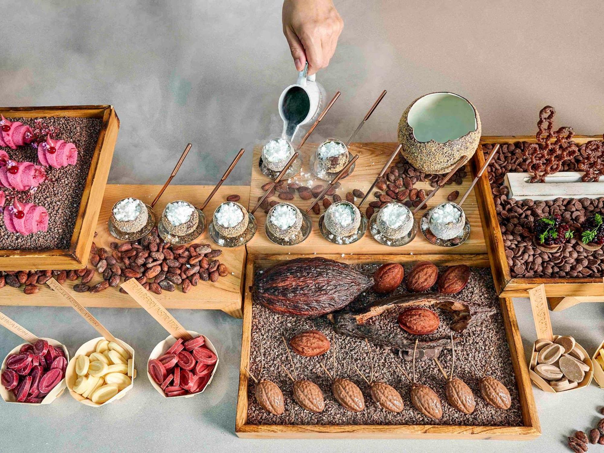 Fairmont Singapore Ξενοδοχείο Εξωτερικό φωτογραφία Cacao ceremony