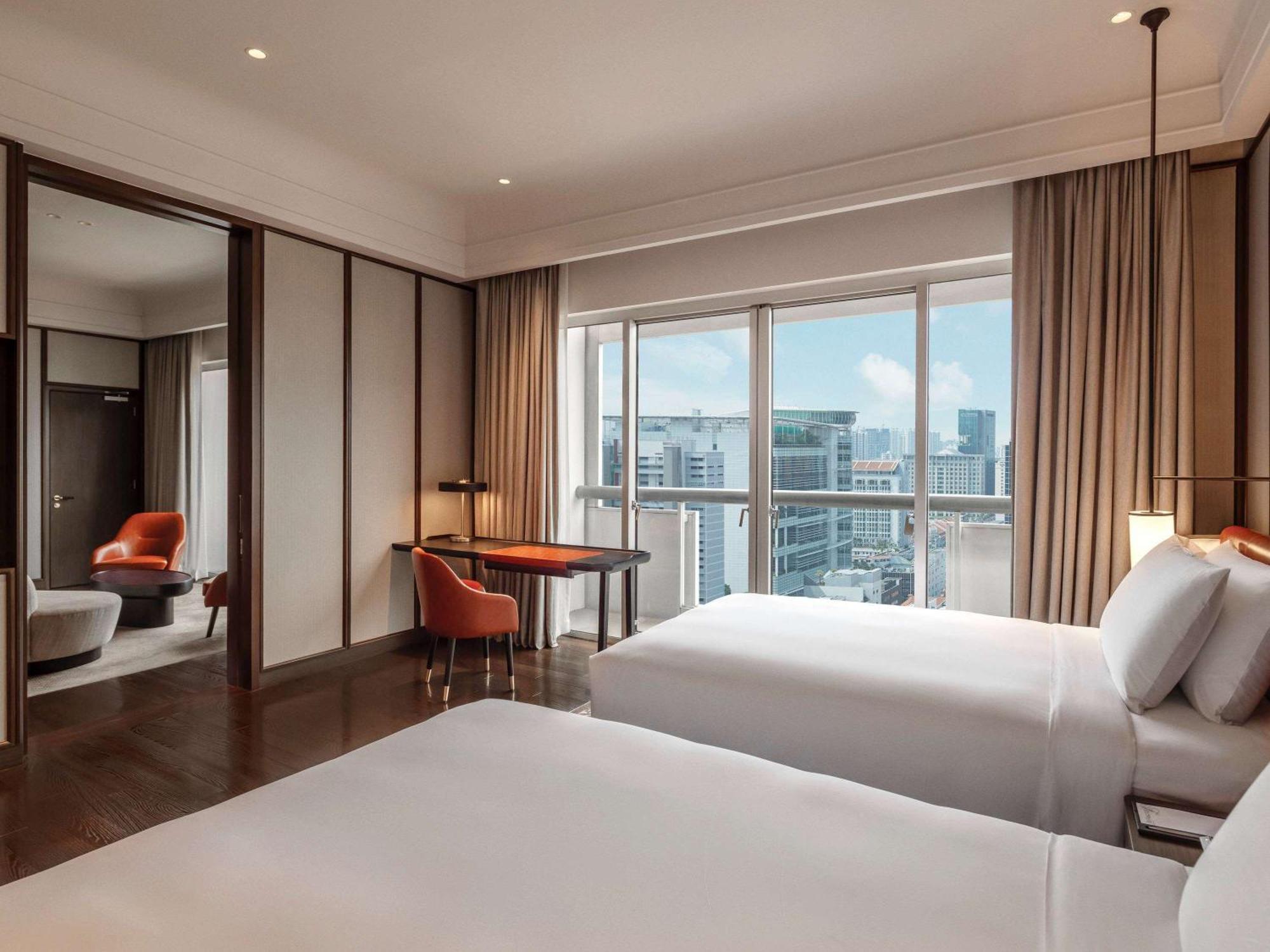 Fairmont Singapore Ξενοδοχείο Εξωτερικό φωτογραφία Deluxe Room